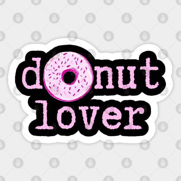 Donut Lover Sticker by ROLLIE MC SCROLLIE